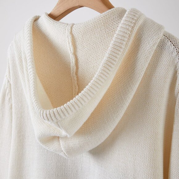 Ralph Lauren Knit Hooded Sweater - Picture 7 of 8